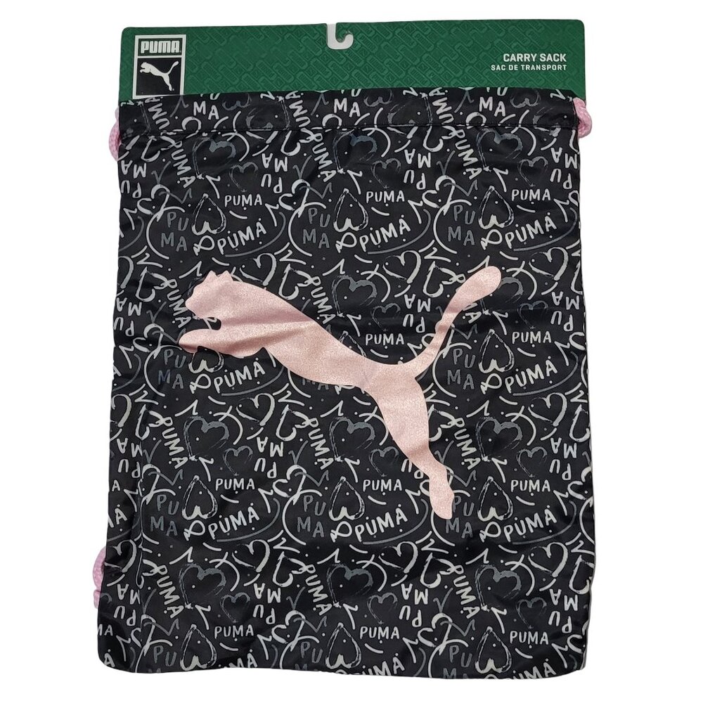 Puma Heart Design Swift Carry Sack Drawstring Bag